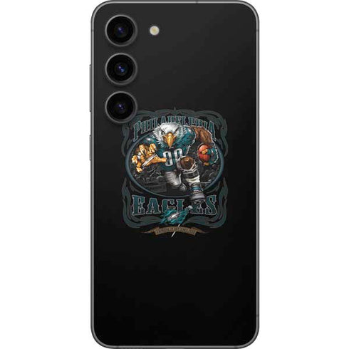 Liquid Blue NFL Philadelphia Eagles Running Back Galaxy S23 Skin