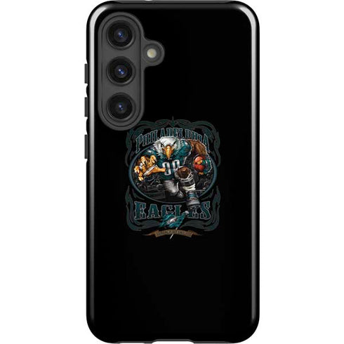 Liquid Blue NFL Philadelphia Eagles Running Back Galaxy S24 Plus Impact Case