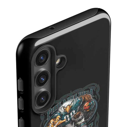 Liquid Blue NFL Philadelphia Eagles Running Back Galaxy S24 Plus Impact Case