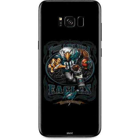 Liquid Blue NFL Philadelphia Eagles Running Back Galaxy S8 Skin