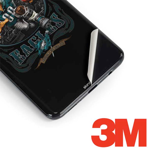 Liquid Blue NFL Philadelphia Eagles Running Back Galaxy S9 Plus Skin
