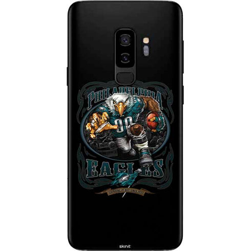 Liquid Blue NFL Philadelphia Eagles Running Back Galaxy S9 Plus Skin