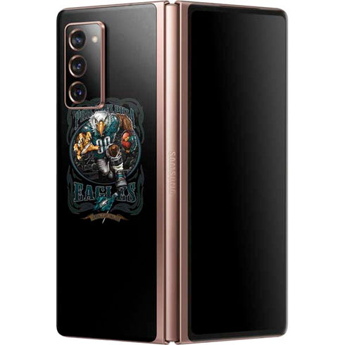 Liquid Blue NFL Philadelphia Eagles Running Back Galaxy Z Fold2 5G Skin