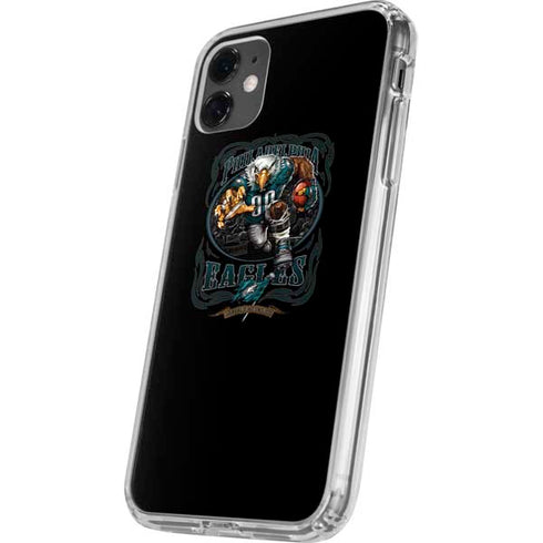 Liquid Blue NFL Philadelphia Eagles Running Back iPhone 11 Clear Case