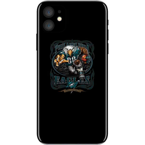 Liquid Blue NFL Philadelphia Eagles Running Back iPhone 11 Skin