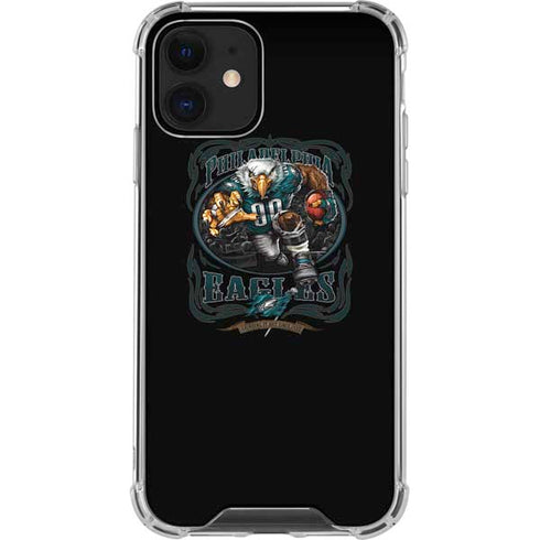 Liquid Blue NFL Philadelphia Eagles Running Back iPhone 12 Mini Clear Case
