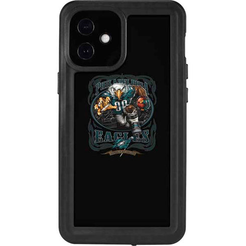 Liquid Blue NFL Philadelphia Eagles Running Back iPhone 12 Mini Waterproof Case