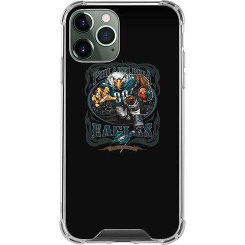 Liquid Blue NFL Philadelphia Eagles Running Back iPhone 12 Pro Clear Case