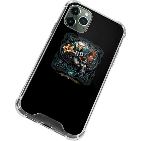 Liquid Blue NFL Philadelphia Eagles Running Back iPhone 12 Pro Clear Case