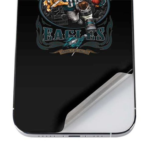 Liquid Blue NFL Philadelphia Eagles Running Back iPhone 12 Pro Skin