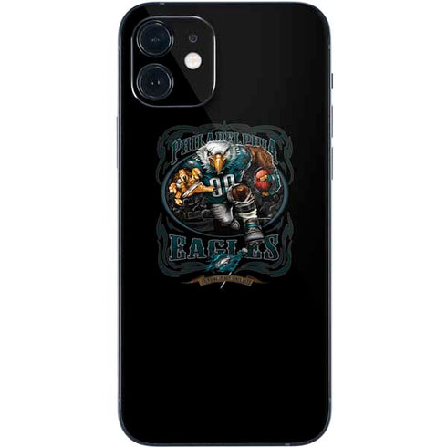 Liquid Blue NFL Philadelphia Eagles Running Back iPhone 12 Skin