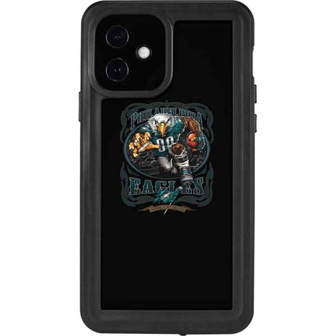 Liquid Blue NFL Philadelphia Eagles Running Back iPhone 12 Waterproof Case