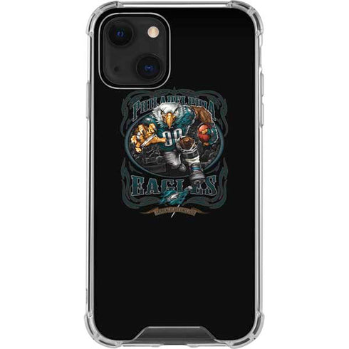 Liquid Blue NFL Philadelphia Eagles Running Back iPhone 13 Clear Case
