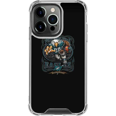 Liquid Blue NFL Philadelphia Eagles Running Back iPhone 13 Pro Clear Case