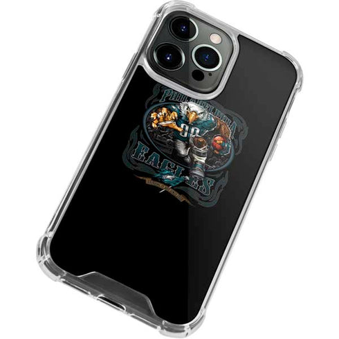 Liquid Blue NFL Philadelphia Eagles Running Back iPhone 13 Pro Clear Case