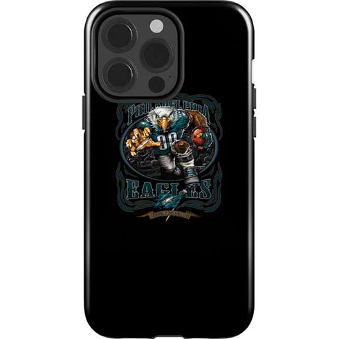 Liquid Blue NFL Philadelphia Eagles Running Back iPhone 13 Pro Impact Case