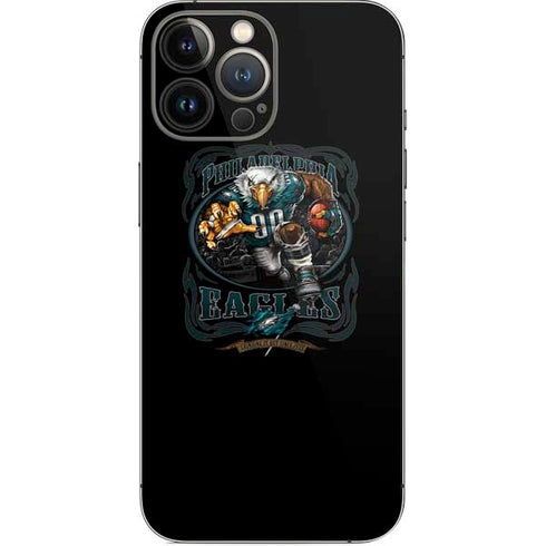 Liquid Blue NFL Philadelphia Eagles Running Back iPhone 13 Pro Max Skin