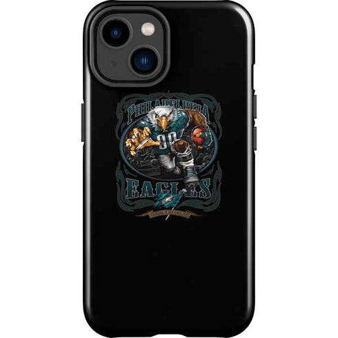 Liquid Blue NFL Philadelphia Eagles Running Back iPhone 14 Plus Impact Case