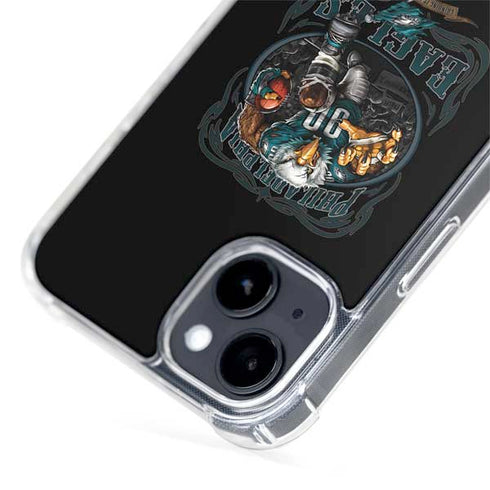Liquid Blue NFL Philadelphia Eagles Running Back iPhone 15 MagSafe Case