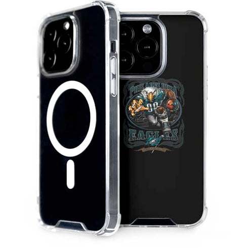 Liquid Blue NFL Philadelphia Eagles Running Back iPhone 15 Pro MagSafe Case