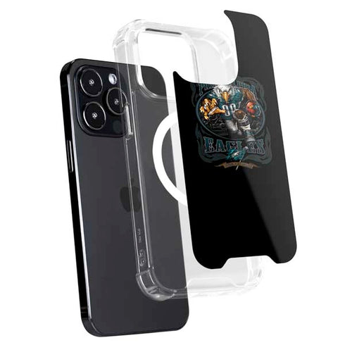 Liquid Blue NFL Philadelphia Eagles Running Back iPhone 15 Pro Max MagSafe Case