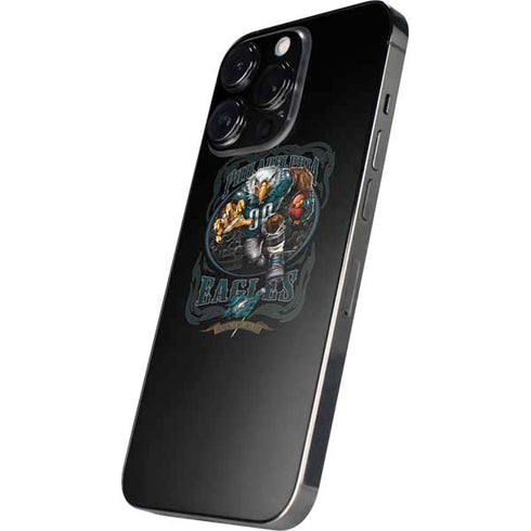 Liquid Blue NFL Philadelphia Eagles Running Back iPhone 15 Pro Skin