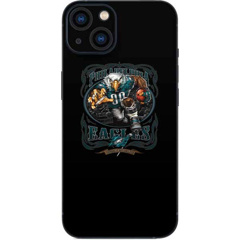 Liquid Blue NFL Philadelphia Eagles Running Back iPhone 14 Skin