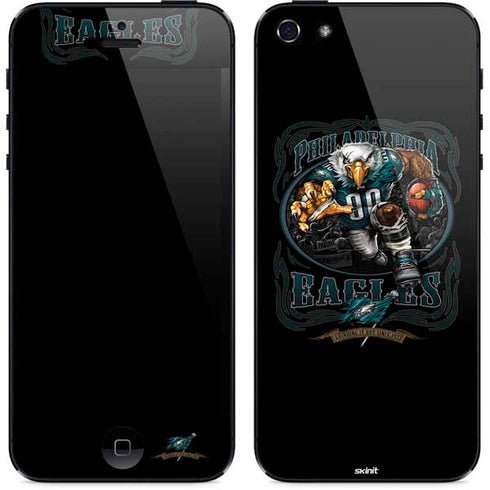 Liquid Blue NFL Philadelphia Eagles Running Back iPhone 5/5s/5SE Skin