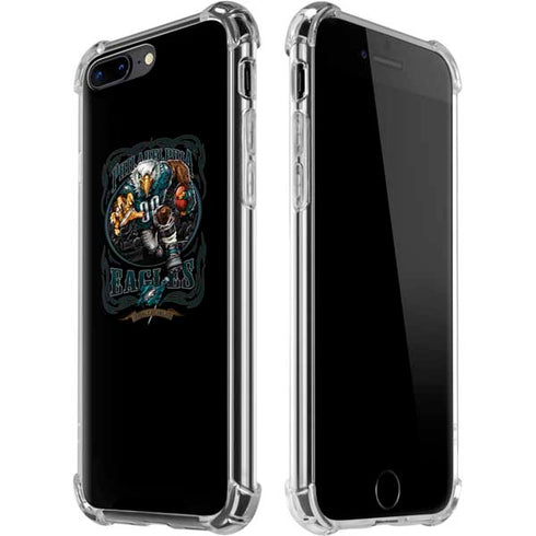 Liquid Blue NFL Philadelphia Eagles Running Back iPhone 7/8 Plus Clear Case