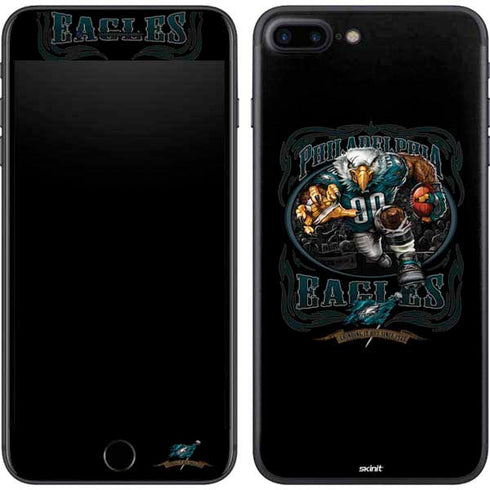 Liquid Blue NFL Philadelphia Eagles Running Back iPhone 7 Plus Skin