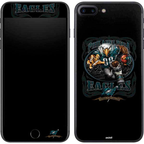 Liquid Blue NFL Philadelphia Eagles Running Back iPhone 8 Plus Skin