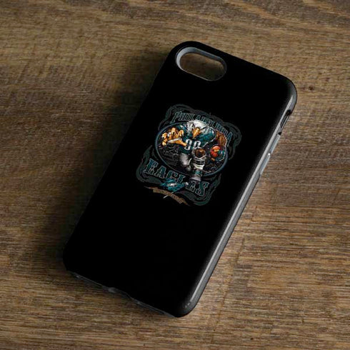 Liquid Blue NFL Philadelphia Eagles Running Back iPhone 8 Pro Case