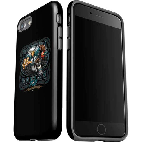Liquid Blue NFL Philadelphia Eagles Running Back iPhone SE (2nd & 3rd Gen) Pro Case