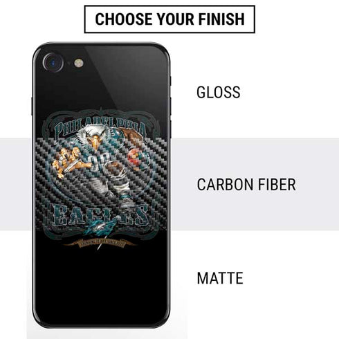 Liquid Blue NFL Philadelphia Eagles Running Back iPhone SE (2nd & 3rd Gen) Skin