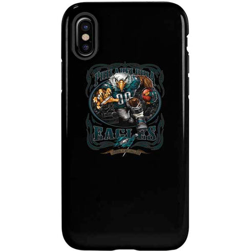 Liquid Blue NFL Philadelphia Eagles Running Back iPhone X Pro Case