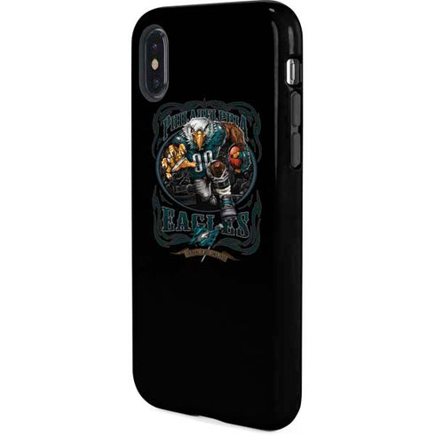 Liquid Blue NFL Philadelphia Eagles Running Back iPhone X Pro Case