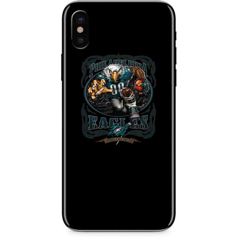 Liquid Blue NFL Philadelphia Eagles Running Back iPhone X Skin