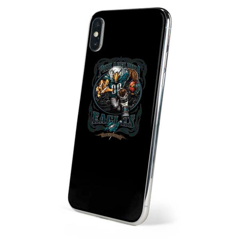 Liquid Blue NFL Philadelphia Eagles Running Back iPhone X Skin