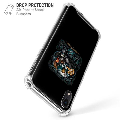 Liquid Blue NFL Philadelphia Eagles Running Back iPhone XR Clear Case