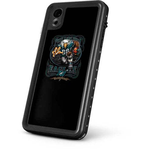 Liquid Blue NFL Philadelphia Eagles Running Back iPhone XR Waterproof Case