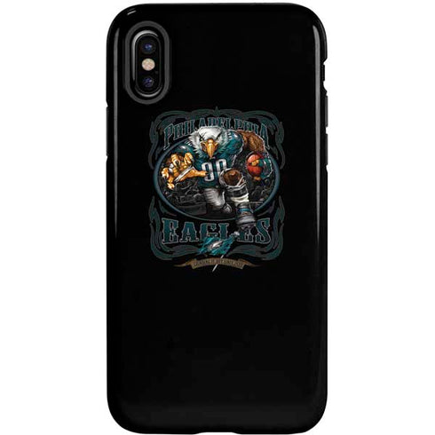 Liquid Blue NFL Philadelphia Eagles Running Back iPhone XS Pro Case