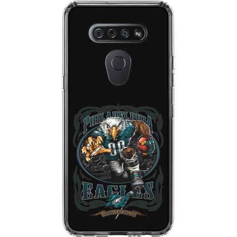 Liquid Blue NFL Philadelphia Eagles Running Back LG K51/Q51 Clear Case