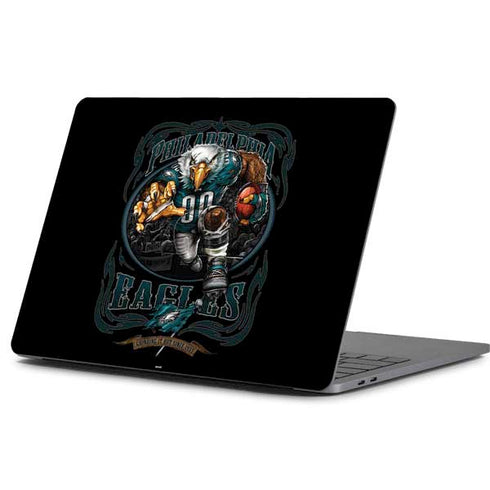 Liquid Blue NFL Philadelphia Eagles Running Back Apple MacBook Pro 13-inch Skin