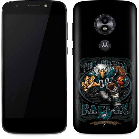 Liquid Blue NFL Philadelphia Eagles Running Back Moto E5 Play Skin
