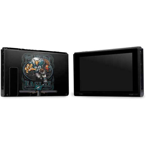 Liquid Blue NFL Philadelphia Eagles Running Back Nintendo Switch Bundle Skin