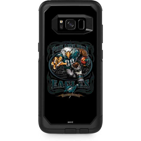 Liquid Blue NFL Philadelphia Eagles Running Back Otterbox Commuter Galaxy Skin