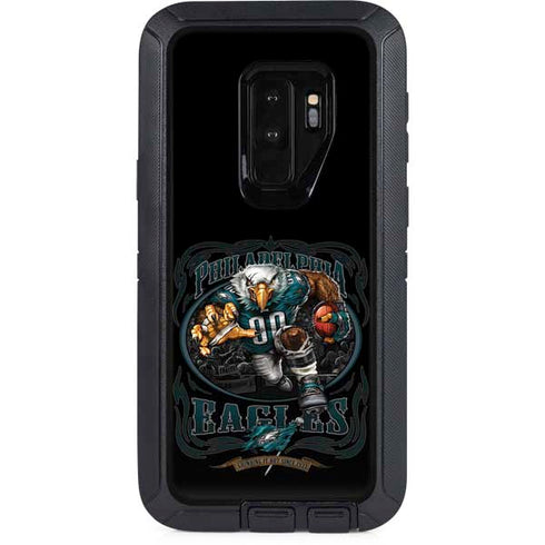 Liquid Blue NFL Philadelphia Eagles Running Back Otterbox Defender Galaxy Skin