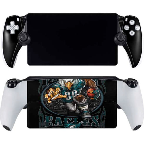 Liquid Blue NFL Philadelphia Eagles Running Back PlayStation Portal Remote Player Skin