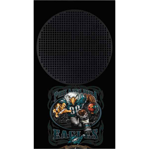 Liquid Blue NFL Philadelphia Eagles Running Back Xbox Series S Bundle Skin