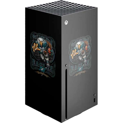 Liquid Blue NFL Philadelphia Eagles Running Back Xbox Series X Console Skin